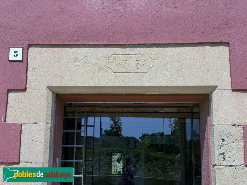 Santa Eugènia de Berga - Llinda. 1783