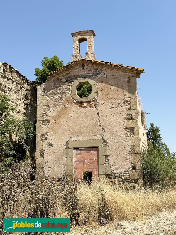 Santa Eugènia de Berga - Capella de la Puríssima del mas Mitjà