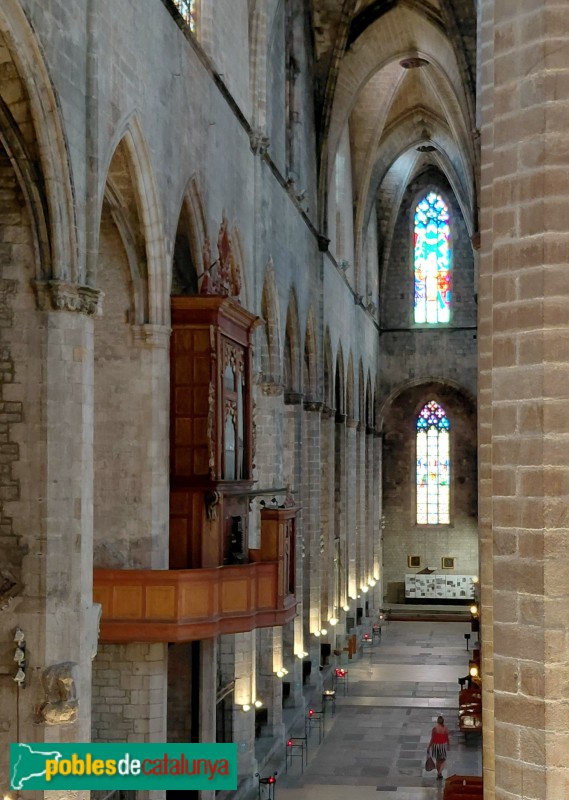 Barcelona - Santa Maria del Mar. Interior