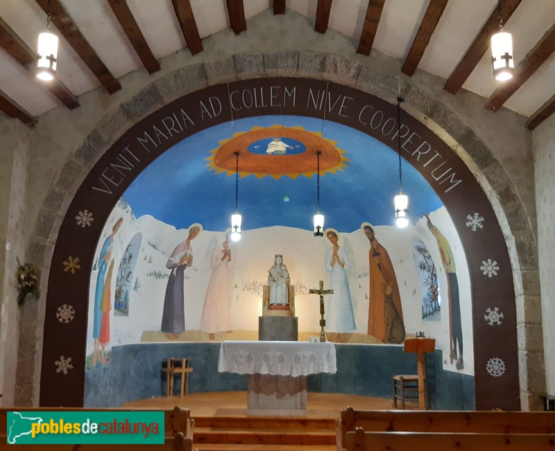 Alp - Capella de la Mare de Déu de les Neus (La Molina) (Foto: <i>Rosa Ricart Aguilà</i>, 2020) Alp - Capella de la Mare de Déu de les Neus (La Molina)