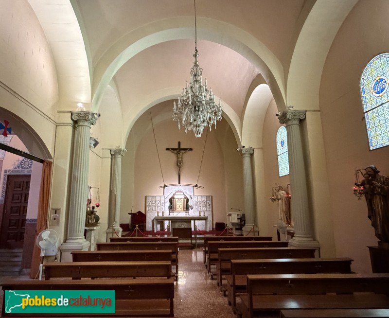 Barcelona - Església de Santa Maria del Remei. Capella del Santíssim