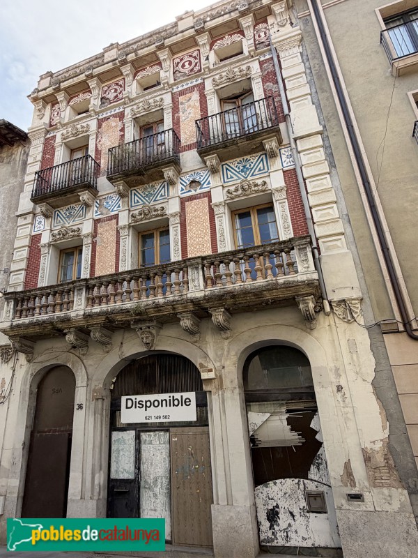 Carrer del Pont, 36 (Foto: Albert Esteves, 2026) Carrer del Pont, 36