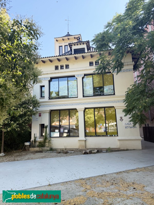Sant Andreu de la Barca - Can Ros Estrada, façana posterior