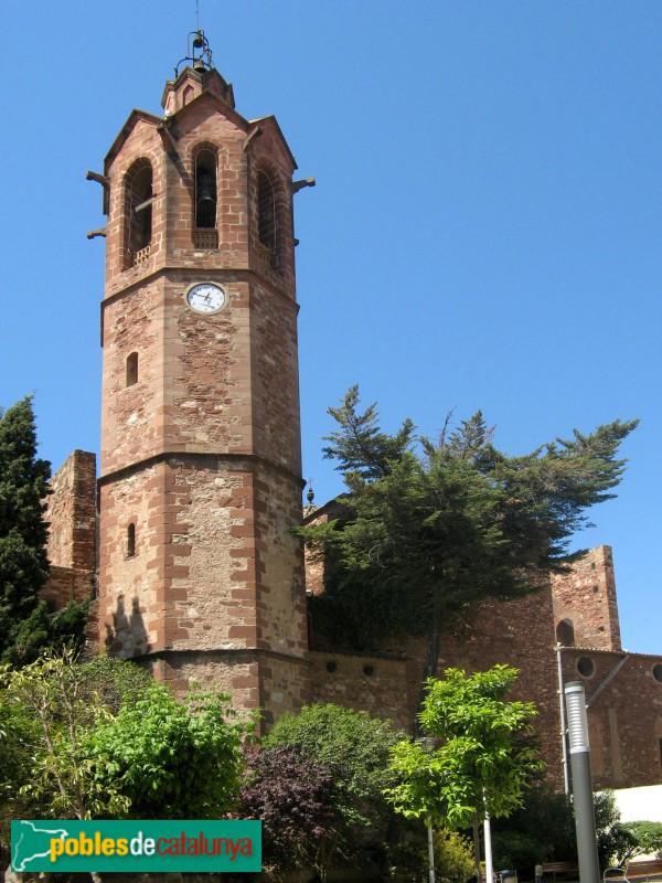 Sant Andreu de la Barca - Campanar de de l'església (Foto: Albert Esteves, 2008) Sant Andreu de la Barca - Campanar de de l'església