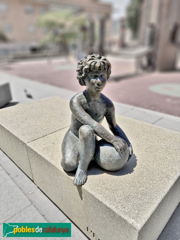 Castellar del Vallès - Escultura L'Estevet