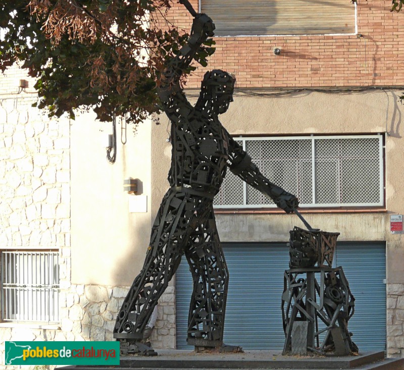 Castellar del Vallès - Escultura <i>El Forjador</i>