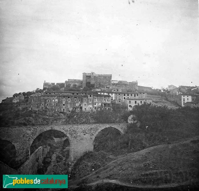 Falset - Castell (Foto: Josep Salvany -Fons Salvany. Biblioteca de Catalunya-, 1922) Falset - Castell