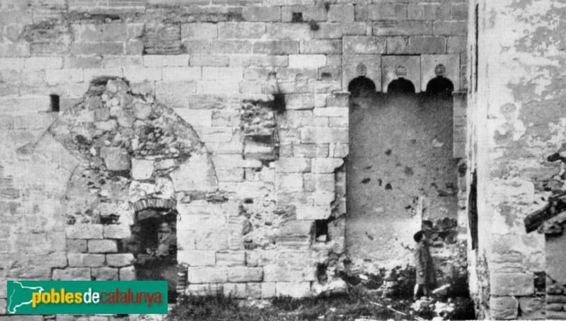 Falset - Castell (Foto: Pere Català Roca -invarquit.cultura.gencat.cat-, 1962) Falset - Castell