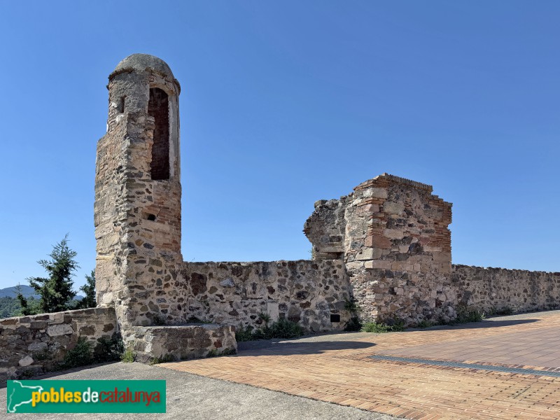Falset - Castell. Garita del segle XIX (Foto: Albert Esteves, 2026) Falset - Castell. Garita del segle XIX