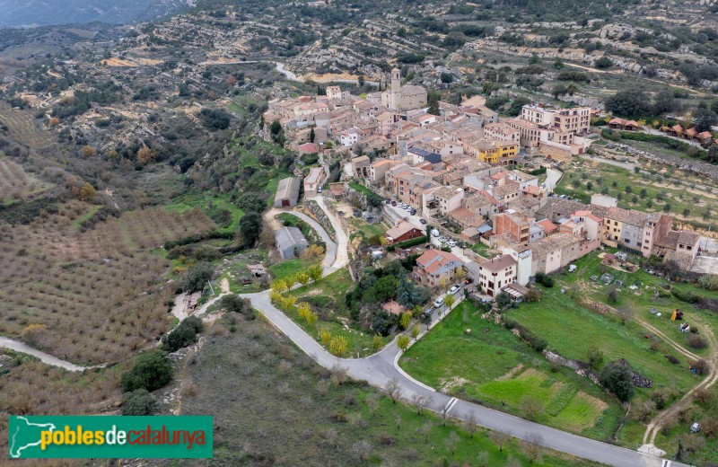 Vilanova de Prades - Panoràmica general