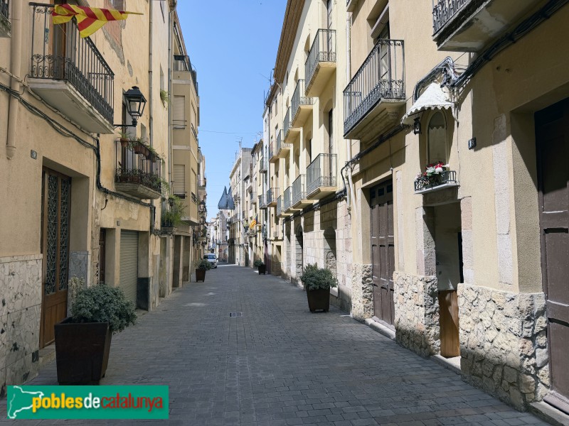 Falset - Carrer de Dalt (Foto: Albert Esteves, 2026) Falset - Carrer de Dalt
