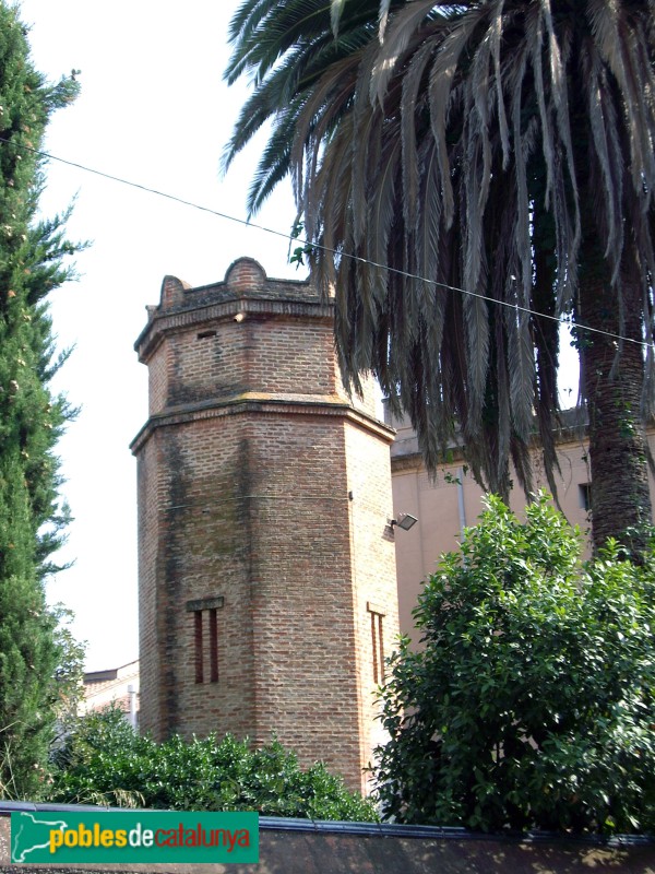 Castellar del Vallès - Casa Masaveu. Torre d'aigües