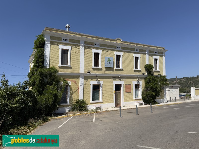 Marçà - Estació de Marçà- Falset (Foto: Albert Esteves, 2026) Marçà - Estació de Marçà- Falset