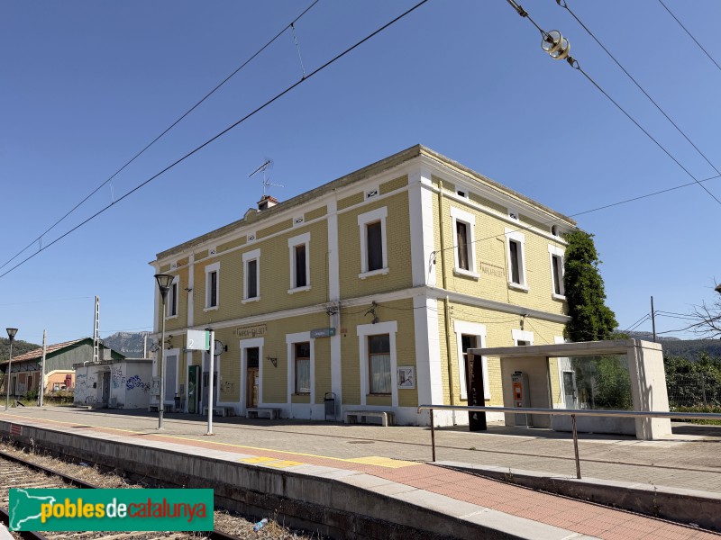 Marçà - Estació de Marçà- Falset (Foto: Albert Esteves, 2026) Marçà - Estació de Marçà- Falset