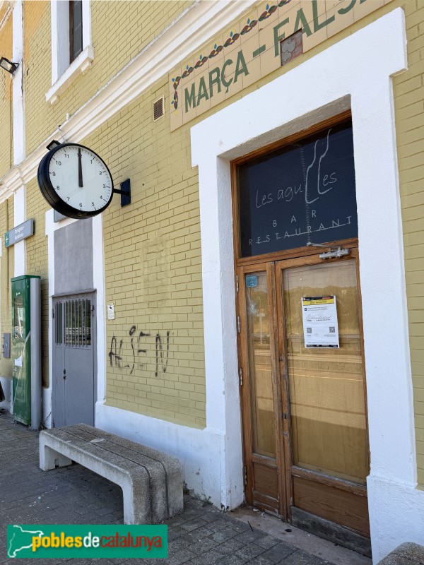 Marçà - Estació de Marçà- Falset (Foto: Albert Esteves, 2026) Marçà - Estació de Marçà- Falset