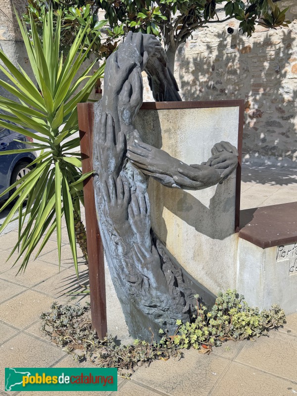 Els Guiamets - Monument d'homenatge a Neus Català