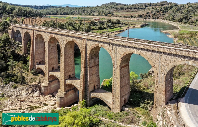 Capçanes - Pont del Tren (Foto: Francesc Vidal-Barraquer, 2021) Capçanes - Pont del Tren