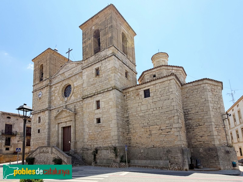 Cornudella de Montsant - Església de Santa Maria (Foto: Albert Esteves, 2026) Cornudella de Montsant - Església de Santa Maria