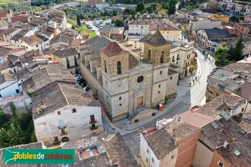 Cornudella de Montsant - Església de Santa Maria (Foto: Francesc Vidal-Barraquer, 2020) Cornudella de Montsant - Església de Santa Maria