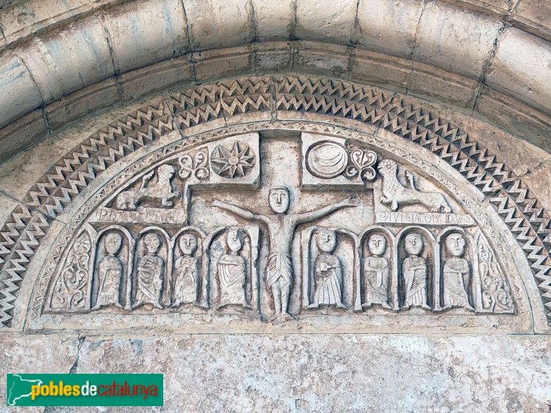 Cornudella de Montsant - Església de Santa Maria de Siurana. Portada