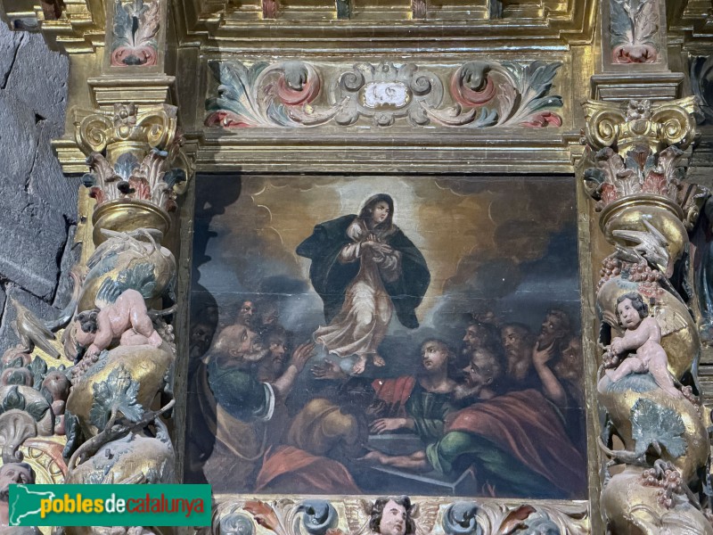 Cornudella de Montsant - Retaule de Santa Maria de Siurana (Foto: Albert Esteves, 2026) Cornudella de Montsant - Retaule de Santa Maria de Siurana