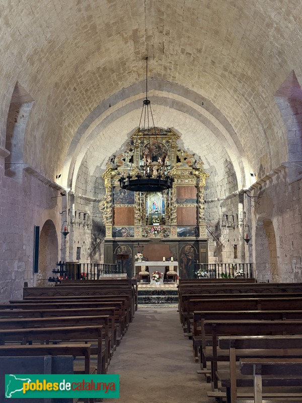 Cornudella de Montsant - Església de Santa Maria de Siurana (Foto: Albert Esteves, 2026) Cornudella de Montsant - Església de Santa Maria de Siurana