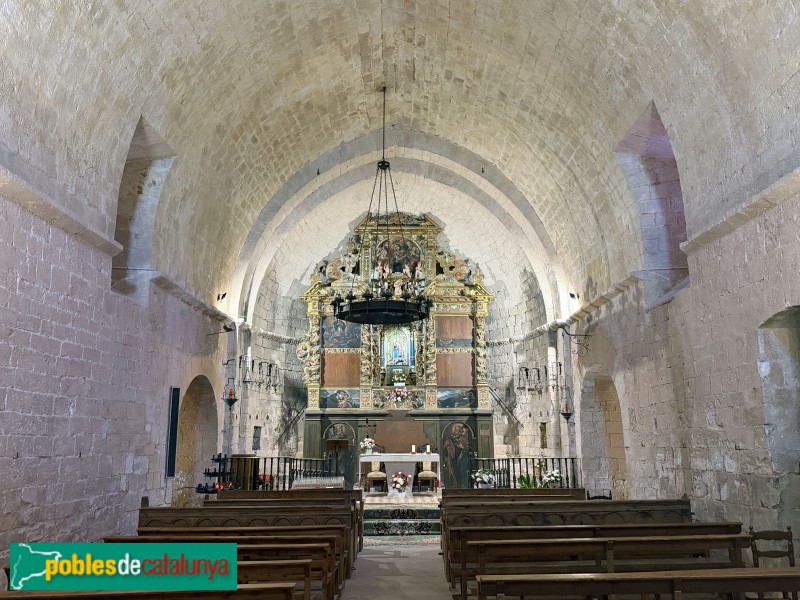 Cornudella de Montsant - Església de Santa Maria de Siurana (Foto: Albert Esteves, 2026) Cornudella de Montsant - Església de Santa Maria de Siurana