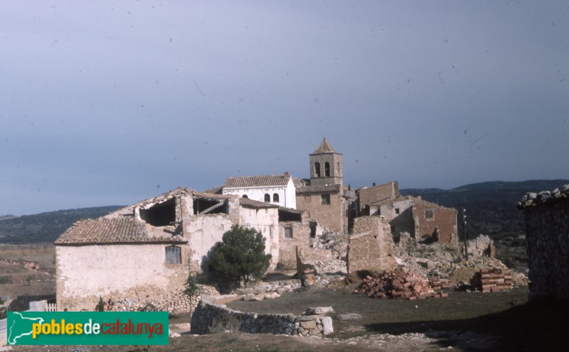 Cornudella de Montsant - Albarca (Foto: <i>Montserrat Vidal-Barraquer</i>, anys 60-70 del segle XX) Cornudella de Montsant - Albarca