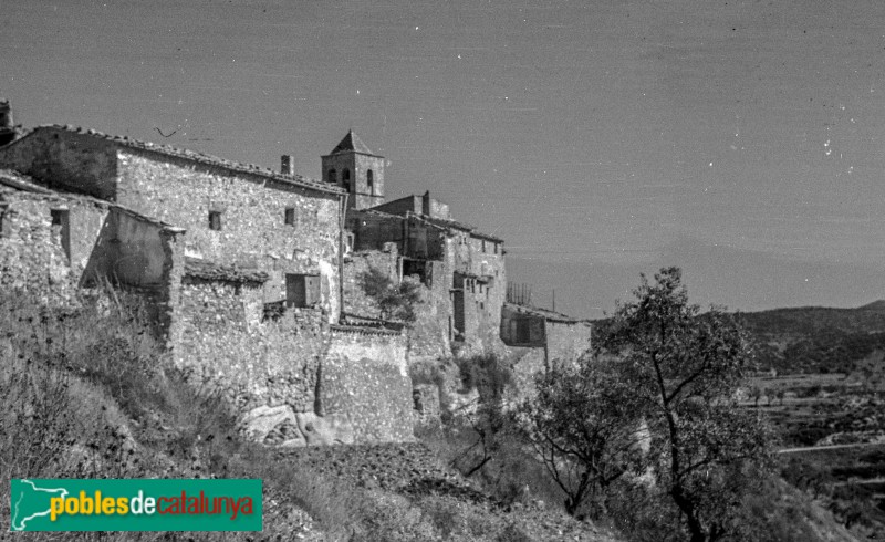 Cornudella de Montsant - Albarca (Foto: <i>Josep M. Vidal i Barraquer</i>, anys 20 del segle XX) Cornudella de Montsant - Albarca