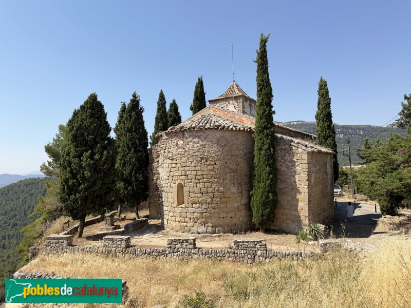 Cornudella de Montsant - Església de Sant Vicenç d'Albarca (Foto: Albert Esteves, 2026) Cornudella de Montsant - Església de Sant Vicenç d'Albarca