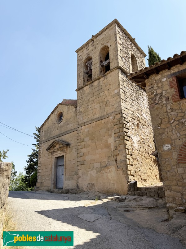 Cornudella de Montsant - Església de Sant Vicenç d'Albarca (Foto: Albert Esteves, 2026) Cornudella de Montsant - Església de Sant Vicenç d'Albarca