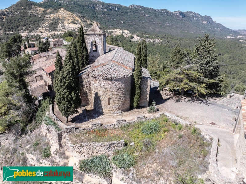 Cornudella de Montsant - Església de Sant Vicenç d'Albarca (Foto: Francesc Vidal-Barraquer, 2024) Cornudella de Montsant - Església de Sant Vicenç d'Albarca