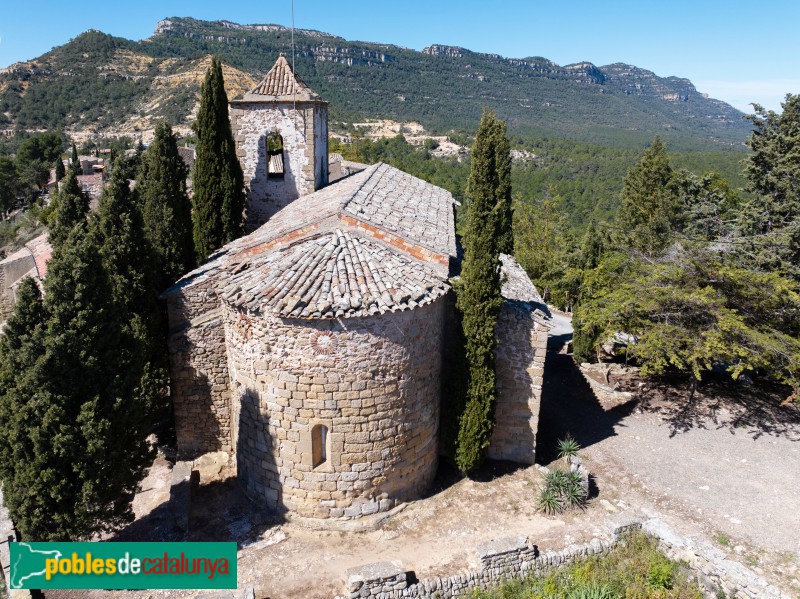Cornudella de Montsant - Església de Sant Vicenç d'Albarca (Foto: Francesc Vidal-Barraquer, 2024) Cornudella de Montsant - Església de Sant Vicenç d'Albarca