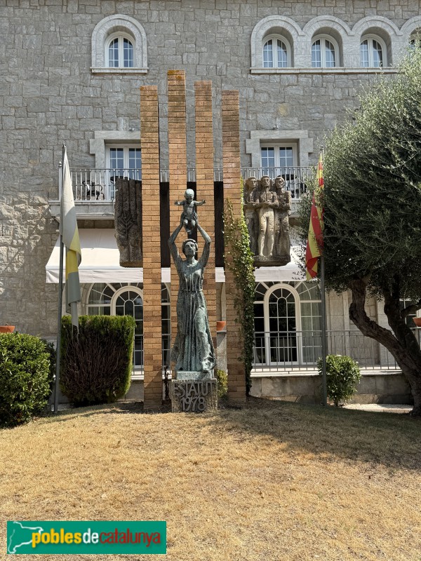 Les Masies de Roda - Monument a l'Estaut de Sau