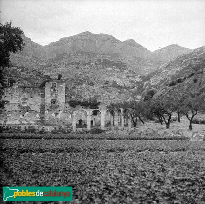La Morera de Montsant - Cartoixa d'Escaladei (Foto: <i>Francesc Blasi -Arxiu Fotogràfic Centre Excursionista de Catalunya-</i>, 1922-34) La Morera de Montsant - Cartoixa d'Escaladei