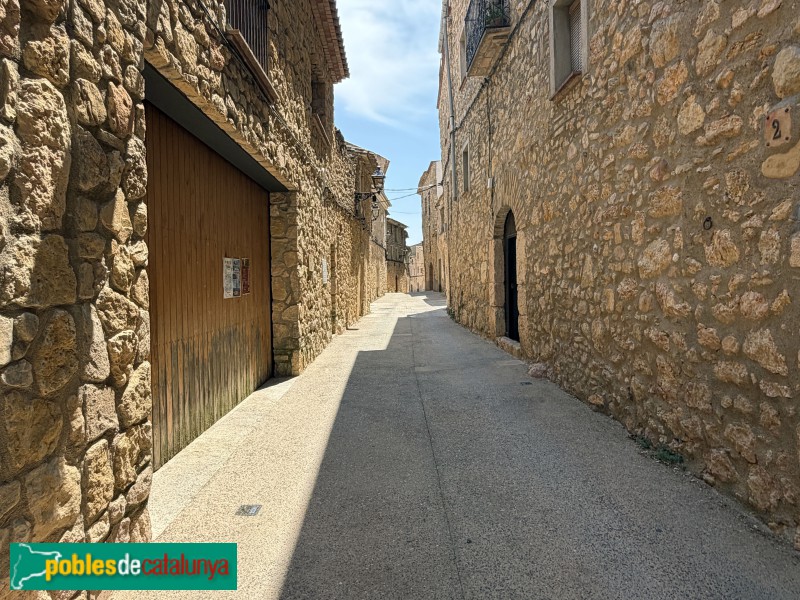 Un carrer de la Morera de Montsant (Foto: Albert Esteves, 2026) Un carrer de la Morera de Montsant