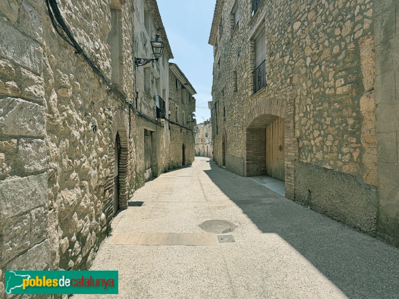 Un carrer de la Morera de Montsant (Foto: Albert Esteves, 2026) Un carrer de la Morera de Montsant