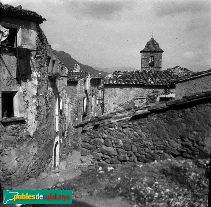 La Morera de Montsan (Foto: <i>Francesc Blasi -Arxiu Fotogràfic Centre Excursionista de Catalunya</i>, 1922-34) La Morera de Montsan