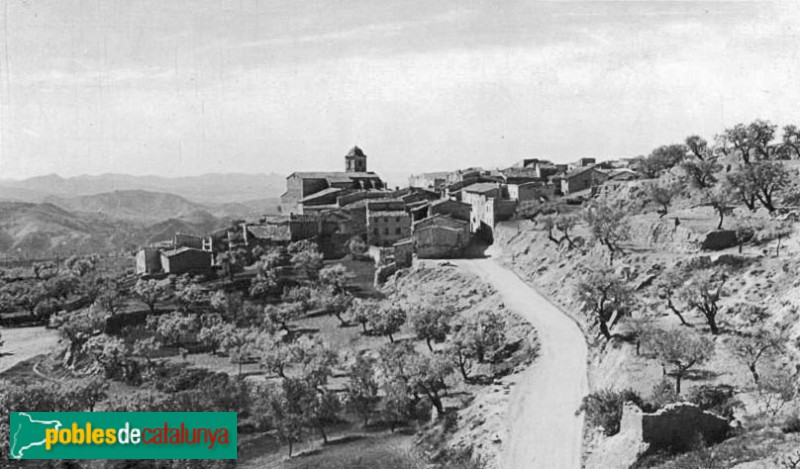 La Morera de Montsant. Postal antiga La Morera de Montsant. Postal antiga