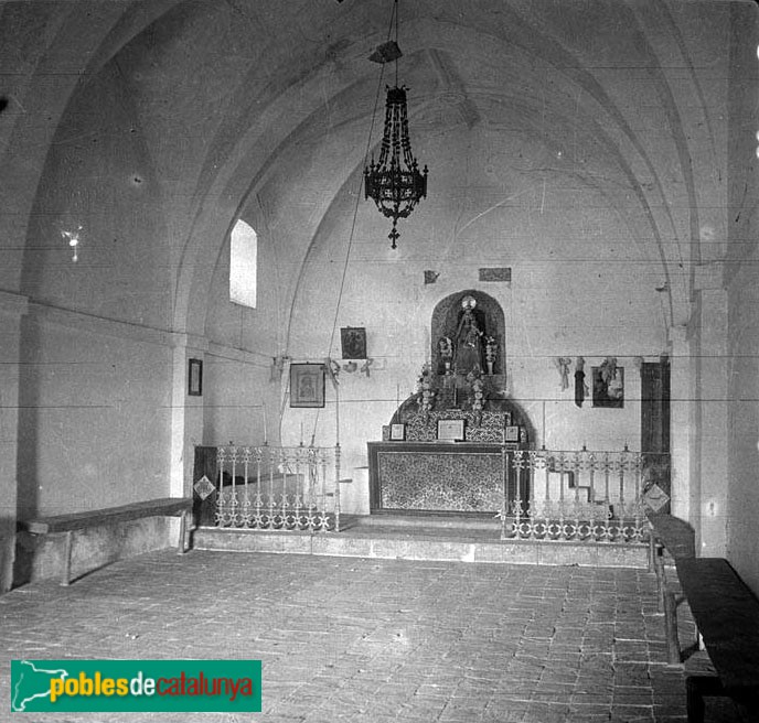 La Morera de Montsant - Ermita de Santa Maria de Montsant (Foto: <i>Francesc Blasi -Arxiu Fotogràfic Centre Excursionista de Catalunya-</i>, 1920-30) La Morera de Montsant - Ermita de Santa Maria de Montsant