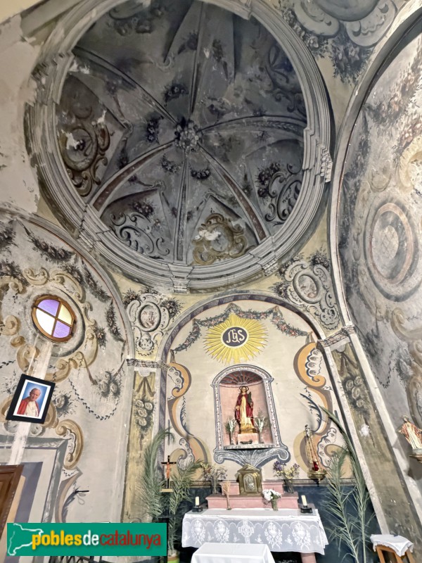 La Vilella Alta - Església de Santa Llúcia. Capella de Santa Prisca (Foto: Albert Esteves, 2026) La Vilella Alta - Església de Santa Llúcia. Capella de Santa Prisca