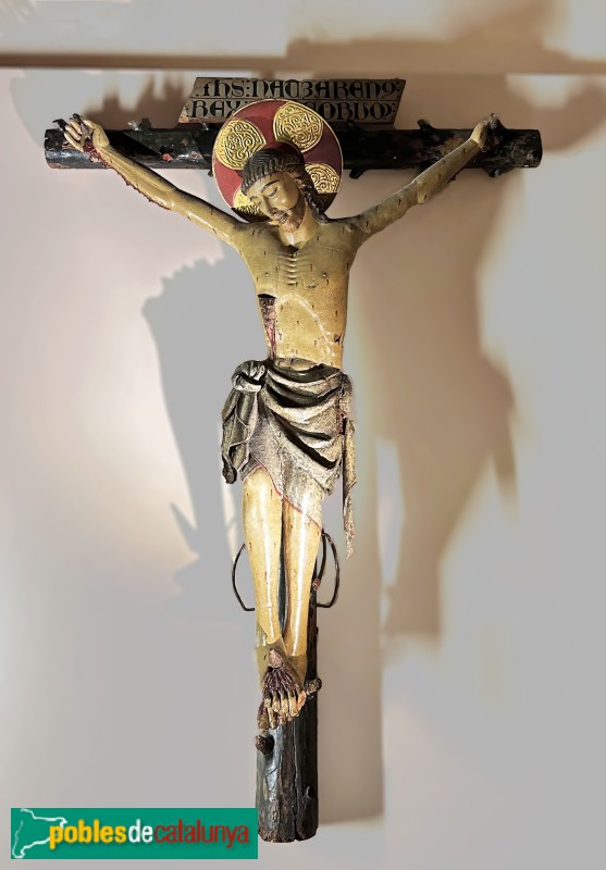 Tarragona - Museu Diocesà. Sant Crist de la Vilella Alta, segle XIV (Foto: Albert Esteves, 2023) Tarragona - Museu Diocesà. Sant Crist de la Vilella Alta, segle XIV
