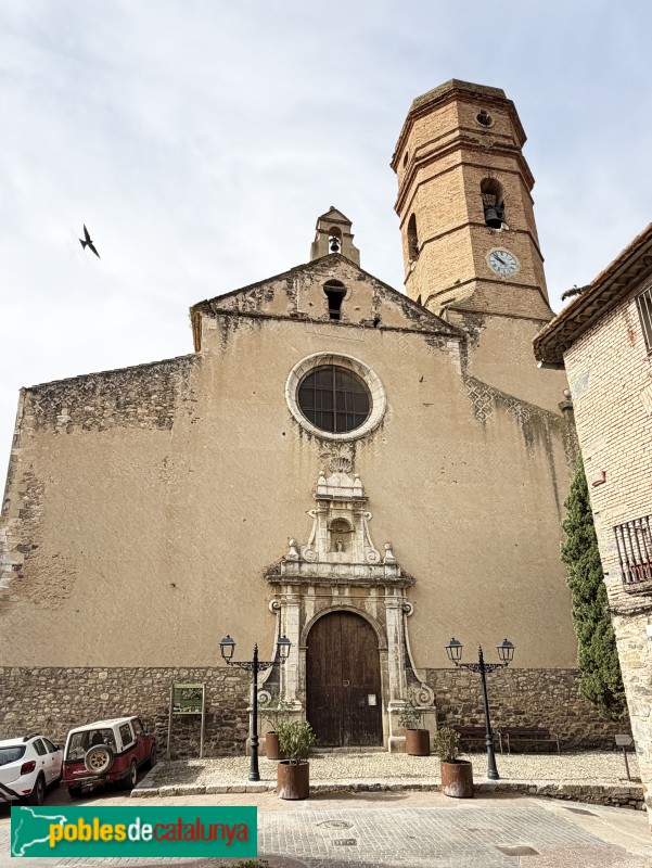 Poboleda - Església de Sant Pere (Foto: Albert Esteves, 2026) Poboleda - Església de Sant Pere