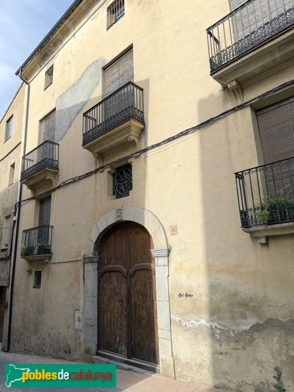 Poboleda - Carrer Major. Cal Carles (Foto: Albert Esteves, 2026) Poboleda - Carrer Major. Cal Carles