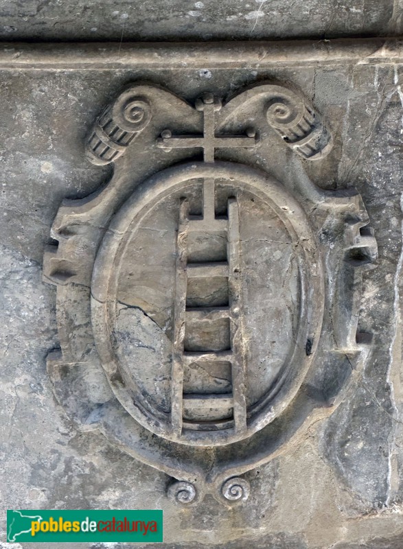 La Morera de Montsant - Cartoixa d'Escaladei. Escut  del monestir