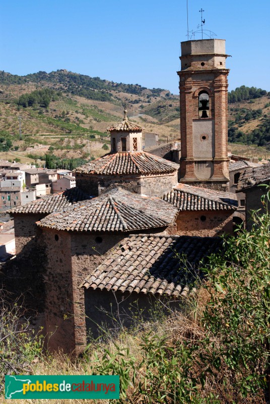 La Vilella Baixa - Església de Sant Joan Baptista (Foto: <i>Jordi Contijoch -calaix.gencat.cat-</i>, 2007) La Vilella Baixa - Església de Sant Joan Baptista
