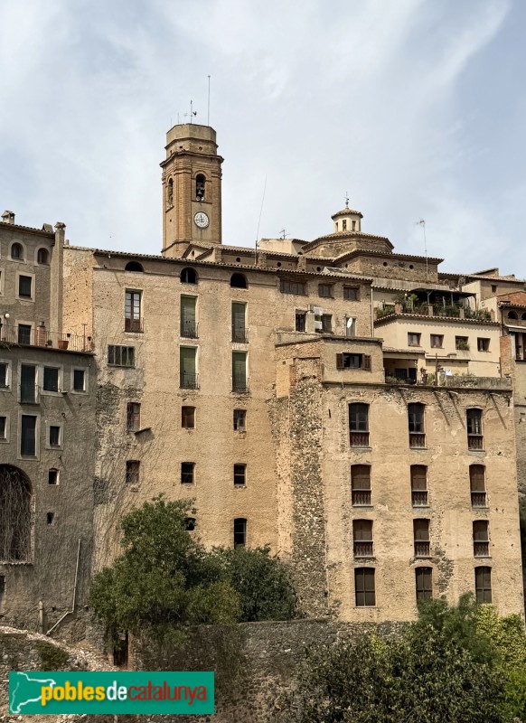 La Vilella Baixa - Plaça de l'Església, 2. Façana posterior