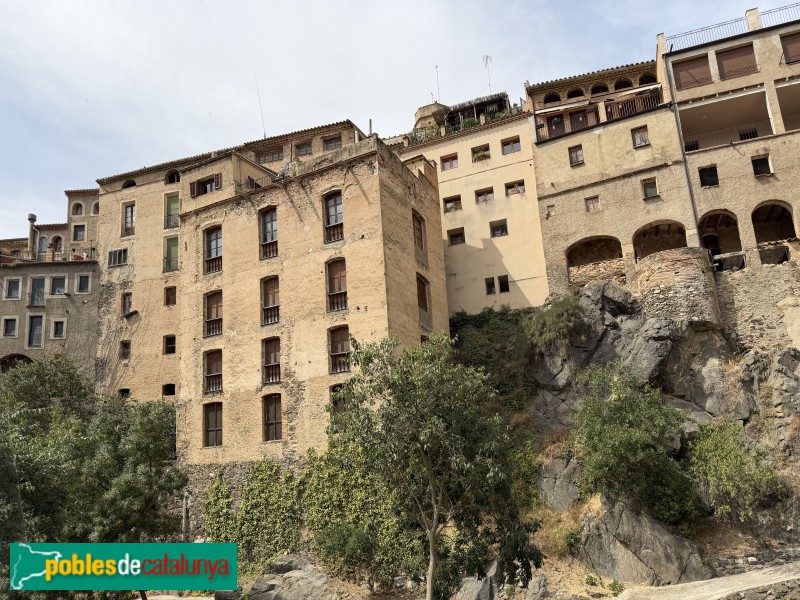 La Vilella Baixa - Façanes del riu (Foto: Albert Esteves, 2026) La Vilella Baixa - Façanes del riu