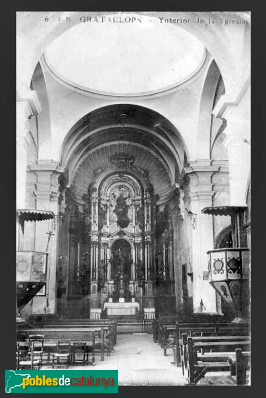 Gratallops - Església de Sant Llorenç (inicis del segle XX)