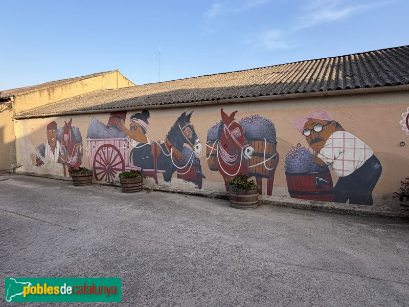 Gratallops - Mural del Centenari